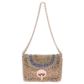 VANESSA BRUNO Borse T. Rattan Beige