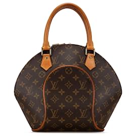 Louis Vuitton-Louis Vuitton Brown Monogram Ellipse PM-Brown