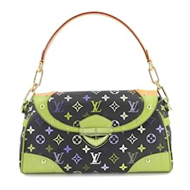 Louis Vuitton-Louis Vuitton Monogram Multicolor Beverly MM Shoulder Bag-Black