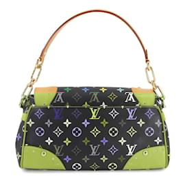 Louis Vuitton-Louis Vuitton Monogram Multicolor Beverly MM Shoulder Bag-Black