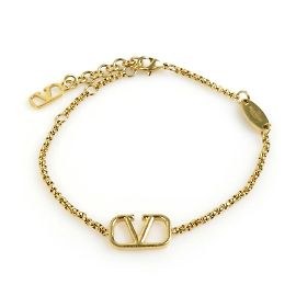Pulseira de charme dourada Valentino Garavani Dourado