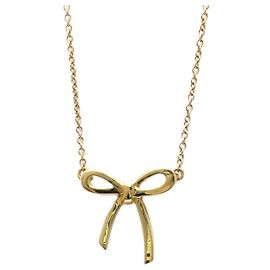 Tiffany & Co Collar de cinta Tiffany Bow en oro rosa Dorado