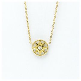 Collana MOP ROSE DES VENTS di Christian Dior D'oro