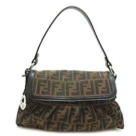 Fendi-Fendi Chef Bag Women's Shoulder 8BR445-Brown