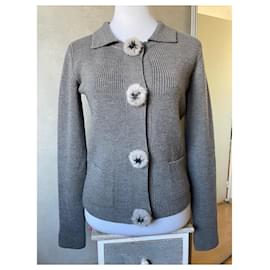 Dior-Knitwear-Grey