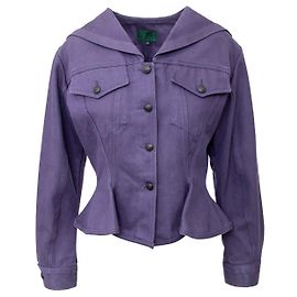 Jean Paul Gaultier Junior Gaultier Jeansjacke Lila