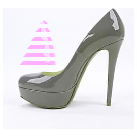 Christian Louboutin-Christian Louboutin BIANCA Patent Leather Pumps 37 Hot pink-Pink