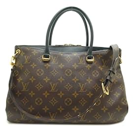 Louis Vuitton-Louis Vuitton Pallas Women's Handbag-Brown,Black