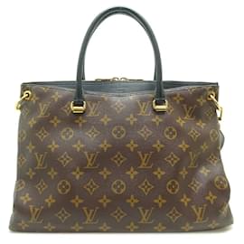 Louis Vuitton-Louis Vuitton Pallas Women's Handbag-Brown,Black