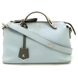 Fendi-Fendi By The Way Sac à main moyen-Beige,Sable,Gris anthracite,Bleu clair