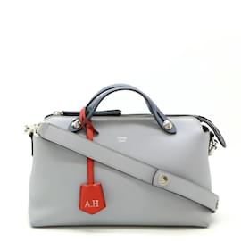 Fendi-Fendi By The Way Sac à main moyen-Bleu Marine,Bleu clair