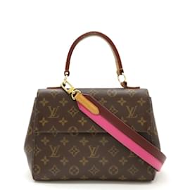 Louis Vuitton-Louis Vuitton Monogram Cluny BB Handbag-Brown