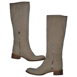 Botas Prada Beige