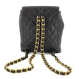 Chanel-Chanel Matelasse Chain Backpack-Black