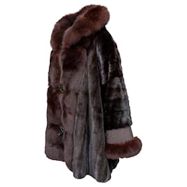 Dior-Christian Dior Boutique Fourrure Fur Coat-Brown
