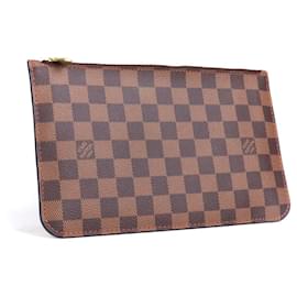 Louis Vuitton-LOUIS VUITTON Bolsas de mão T. Couro-Marrom