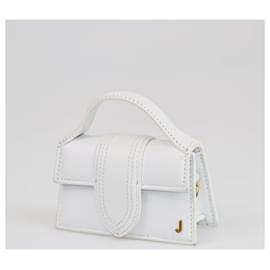 Jacquemus-Jacquemus White Mini Le Petit Bambino Crossbody Bag-White