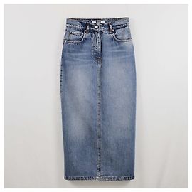 Faldas MSGM T.FR  Algodón Azul