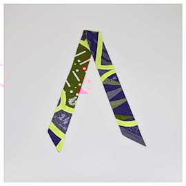 Hermès-HERMES Scarves T.  Silk-Other