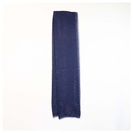 Sciarpe LORO PIANA T. Seta Blu