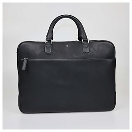 Malette de document Sartorial grande noire Montblanc Noir