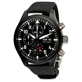 IWC-IWC Pilot Chronograph Top Gun IW389101 Men's Watch in  Ceramic/Titanium-Other
