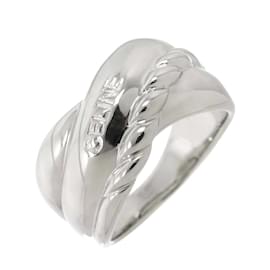Céline-Celine Platinum 900 Band Ring-Other