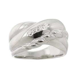 Céline-Celine Platinum 900 Band Ring-Other