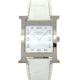 Hermès-Hermes H Watch HH1 810 Men's Date White Quartz-Other