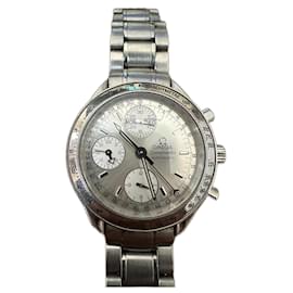 Omega-Omega Speedmaster Automatic triple date-Silver hardware