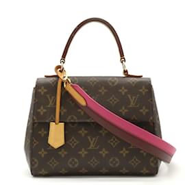 Louis Vuitton-Louis Vuitton Monogram Cluny BB Handbag-Brown