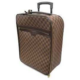 Louis Vuitton-Louis Vuitton Brown Damier Ebene Pegase 45-Brown