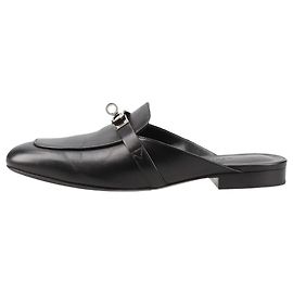 Hermès Black Oz mules - size EU 36 Black