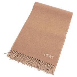 Loewe Sciarpa in misto lana marrone Marrone