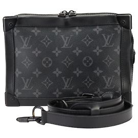 Baú macio Louis Vuitton Preto