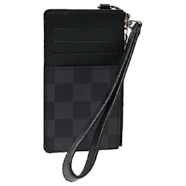 Louis Vuitton-LOUIS VUITTON Damier Graphite Play Phone 8 iPhone Case N60074 LV Auth 87852-Damier ebene