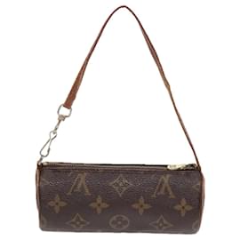 Louis Vuitton-LOUIS VUITTON Monogram Papillon Pouch LV Auth 87881-Monogram
