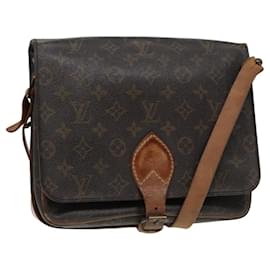 Louis Vuitton-LOUIS VUITTON Monogram Cartouchiere GM Shoulder Bag M51252 LV Auth 86783-Monogram