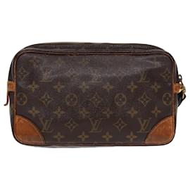 Louis Vuitton-LOUIS VUITTON Monogram Marly Dragonne GM Clutch Bag M51825 LV Auth bs16946-Monogram
