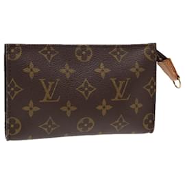 Louis Vuitton-LOUIS VUITTON Monogram Bucket PM Accessory Pouch LV Auth 87542-Monogram