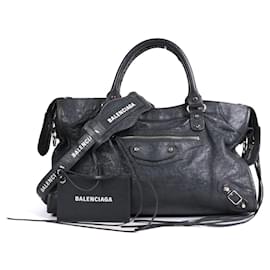 Balenciaga-BALENCIAGA  Handbags T.  Leather-Grey