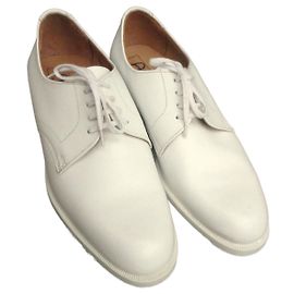 Autre Marque Derbies Argueyrolles em couro branco Branco
