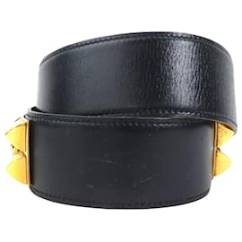 Hermès-Hermès Dog Collar-Black