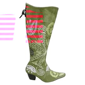 Autre Marque-Boots-Red