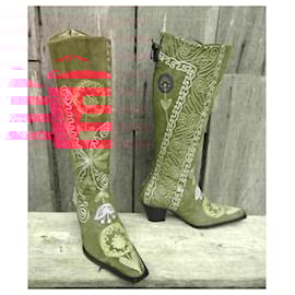Autre Marque-Boots-Red