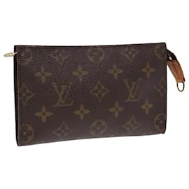 Louis Vuitton-LOUIS VUITTON Monogram Bucket PM Accessory Pouch LV Auth 87454-Monogram