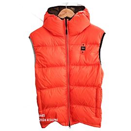 Blauer Orange Polyamide Down Vest XL Orange