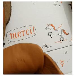 Hermès-Sneakers-Brown,Orange