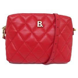 BORSA BALENCIAGA 600325 CAMERA IN PELLE QUILTED ROSSA Rosso