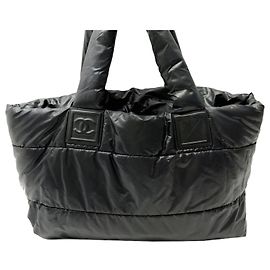 BORSA A MANO CHANEL COCO COCOON MM IN NYLON NERO Nero